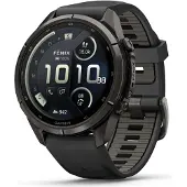 Garmin Fenix 9 Pro GPS Multisportuhr, inReach,43mm, schwarz/kieselgrau