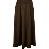 Apricot Midirock "Wadenlanger A-Linien Rock" aus gebürstetem Twill