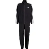 Adidas Trainingsanzug SPORTSWEAR "3-STREIFEN WOVEN", Herren, Gr. L, schwarz-weiß (schwarz, weiß), Obermaterial: 100% Polyester, Sportanzüge Trainingsanzug