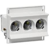 Hager Sicherungssockel für Schiene 3P 63A D02 400V DIN D0 3268/3 VR D02/E18 LD02K63-3SS