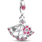 Sonstiges Bead Charms Kirschblüten Pfirsichblüte Damen kompatibel mit Pandora