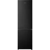Hisense Freistehend Kühlschrank/Gefrierschrank, Inox, 336 l, 336 l, SN-T, 6 kg/24h, C, Fresh Zone Fach, Grau, Edelstahl