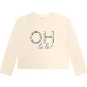 Minymo T-shirt LS seedpearl (1026) 122