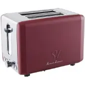 Schaub Lorenz Kompakt-Toaster 925 Watt Doppelschlitz weinrot matt