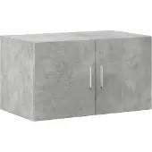 vidaXL Wandschrank Betongrau 70x42,5x40 cm Holzwerkstoff