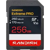 SanDisk EXTREME PLUS SD UHS-I-KARTE, Speicherkarte, 256 GB, 240 MB/s