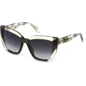 Just cavalli SJC174V Giallo soia trasparente 56/17/140 Damen Sonnenbrillen