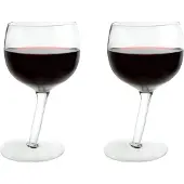 Bar Bespoke Betrunkene schiefe Weingläser - 2er Set