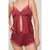Hunkemoller Short Chloe Rot