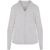 Hunkemoller Langärmelige Jersey-Jacke Essential Grau
