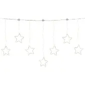 Lumineo Micro LED star twinkle koristevalosarja ulkokäyttöön, 120 x 60 cm