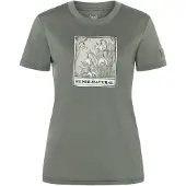 Super.natural W Snow Drops BIO J Tee eucalyptus/various (18J) XS