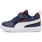 Puma Courtflex V3 V Inf navy-white-red (03) 4