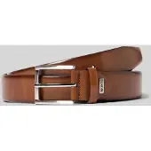 MONTI Synthetikgürtel , Herren, Gr. 90, braun (hellbraun), Materialmix, unifarben, festlich, Gürtel Synthetikgürtel, Klassisch-Business, kürzbar, bis Gr. 150 cm
