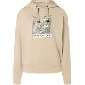 Super.natural W Snowdrops Hoodie white pepper/various (Y42) S