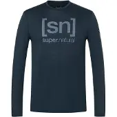 Super.natural Denim Logo Sn Regular Fit Langarm-t-shirt