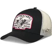 Alpinestars Heritage Patch Trucker-Kappe Black Natural, Größe: One Size