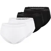 Triumph Midi Slip Damen Modal schwarz, L 839146-0006-09940