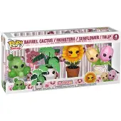 Funko POP! POP! Flora – 4 figurki: kaktus, monstera, słonecznik, tulipan