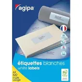 Agipa Universal-Etiketten, 210 x 148,5 mm, weiá, rechteckig