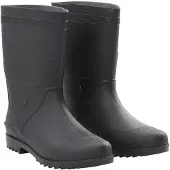 vidaXL Gummistiefel Schwarz Größe 46 PVC