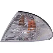 BESTPRICE Blinkleuchte vorne weiß mit Lampenträger [Hersteller-Nr. 31468368] für BMW