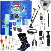 Merkloos Adventskalender für Angler mit 24 Überraschungen