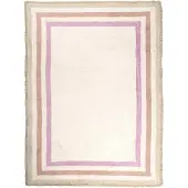 Little Olly Waschbarer Kinderteppich | Milo Rosa | 140x200cm | Pink | Rechteckig
