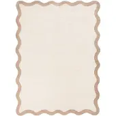 FRAAI Waschbarer Teppich - Hazy Beige Creme