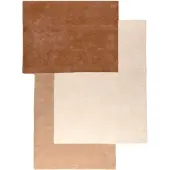Studio Clarice Wollteppich Abstrakt | Jules Creme Terra | 230x330cm | Terra | Baumwolle | Freiform