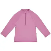 Sterntaler Badeanzug "Badeshirt langarm uni", Kinder, Gr. 116, EURO, rosa (perlrosa), Badeanzüge Badeanzug