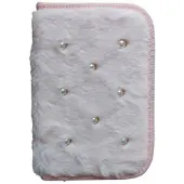 Astra Fluffy Pearl Pink Einzelnes Federmäppchen ohne Inhalt