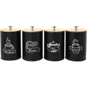 Brunbeste Küchenbehälter-Set Kaffee Tee Salz Zucker