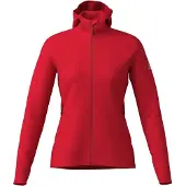 Loeffler Women Zip-hoody Tech-merino red (551) 44