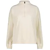 CMP Woman Half Zip Sweat avorio (A126) 42