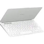 Logitech 920-013005, QWERTZ, Deutsch, Scherenschalter, 1,8 cm, 1 mm, Weiß