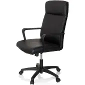 Hjh OFFICE LISSO - Profi Chefsessel Schwarz