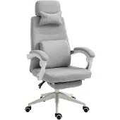 Vinsetto Bürostuhl Gamingstuhl Ergonomisch Polyester Schaumstoff Kunststoff