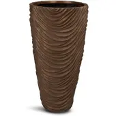 Fleur Ami Curved River Bodenvase, Ø 40 cm, Höhe 75 cm Bronze