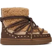 INUIKII Damen Stiefel Curly Rock - Beige - Größe 36
