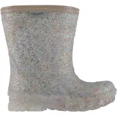 CeLaVi Thermal Wellies TPR - Embossed silver (1032) 27