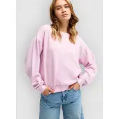 Roxy Fleecepullover "Surfing By Moonlight", Damen, Gr. XXL, pink lavender, Obermaterial: 68% Viskose, 29% Polyester, 3% Elasthan., Sweatshirts Fleecepullover