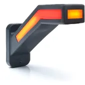 Wasa Begrenzungsleuchten - WAS - W168 6D Neon - Rechts - 7.3" - 18.5cm - LED - Dynamisches Blinklicht - Weiß/Amber/Rot - 12V-24V