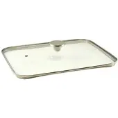 Genware Glasdeckel für Bräter - 40 x 27 cm"