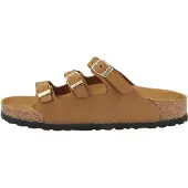 Birkenstock Pantoletten Florida Fresh Tonal Footbed 1031867 Braun 37