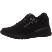 Waldlaufer Schnürhalbschuhe in schwarz, Gr. 4