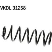Skf Fahrwerksfeder VKDL 31258 für Audi A3