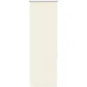 vidaXL Verdunkelungsrollo Cremeweiß 45x130cm Stoffbreite 40,7 cm