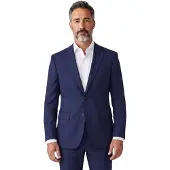 Paul Andrew Herren-Blazer in Marineblau, tailliert, formell - Belmount