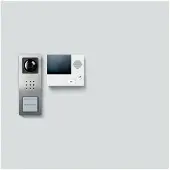 Siedle SIE Set CVB 850-1 E/W Video-Set Basic Edelstahl gebürstet